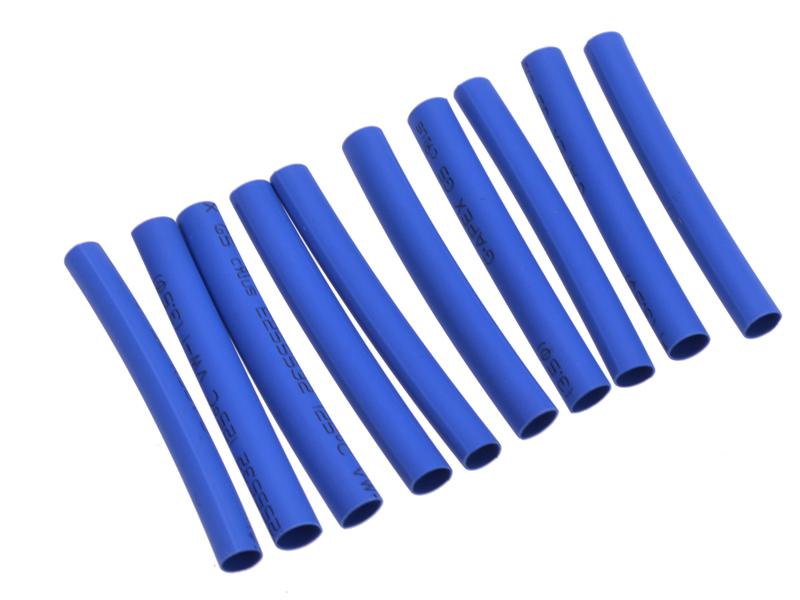 Krimpkous 5mm x 40mm blauw