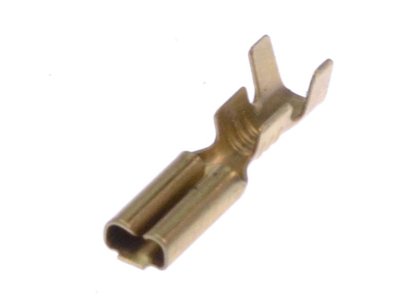Vlakstekker ongeisoleerd 2,8mm