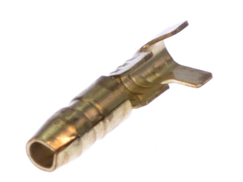 Rondstekker ongeisoleerd 4mm man