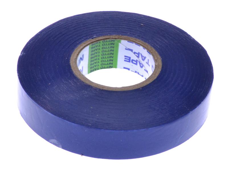 PVC isolatie tape 20 meter, 15mm breed BLAUW